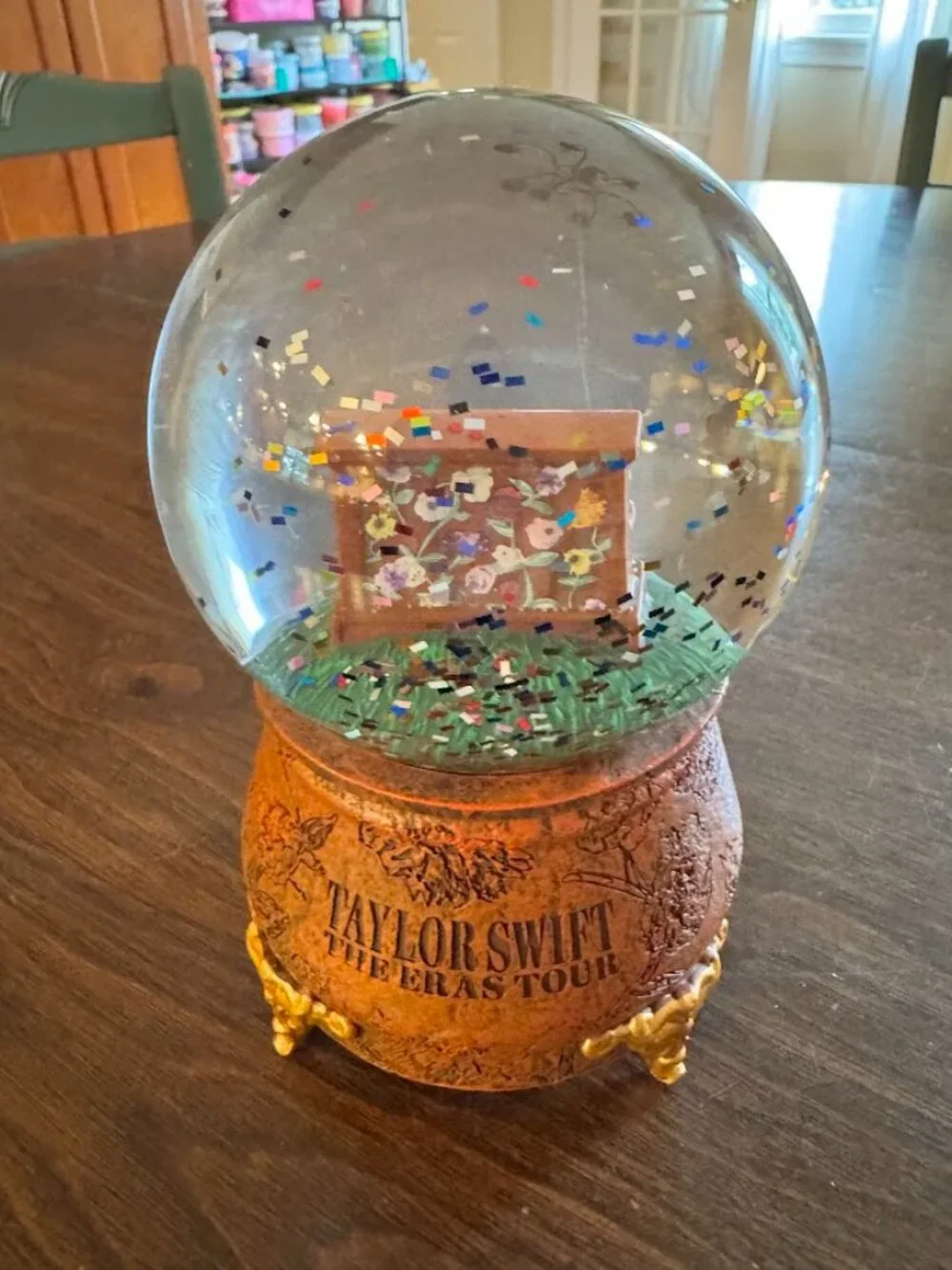 Taylor Swift The Eras Tour Acoustic Piano Snow Globe - Picture 5 of 5